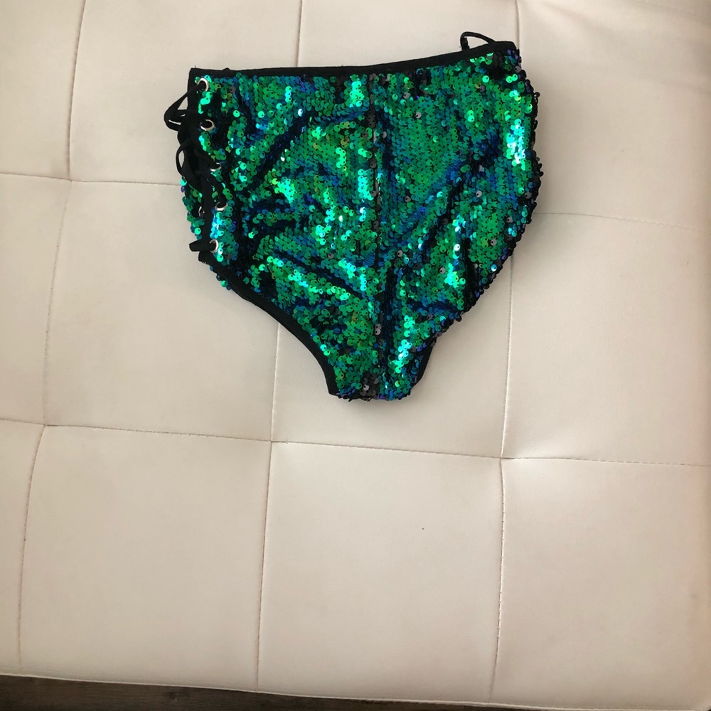 Sequin high cut rave